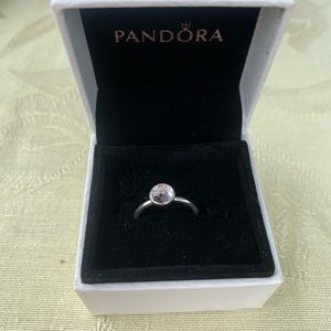 Pandora birthstone ring - April